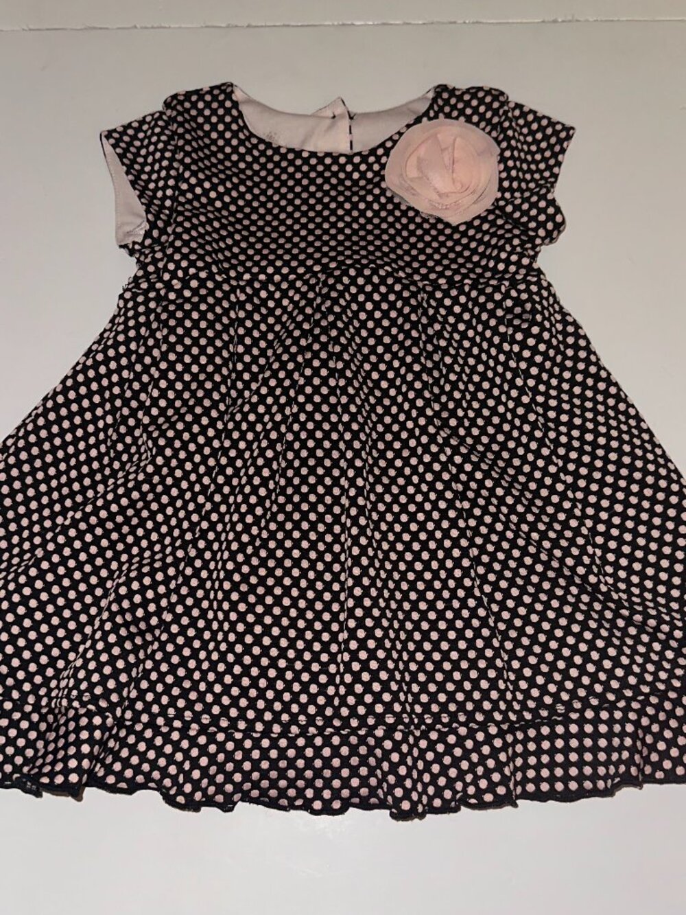 Marmellata Infant Girls Pink & Brown Dress Size 24M EXCELLENT!